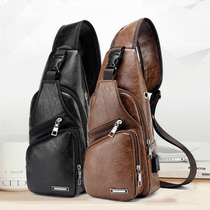 Waterproof casual one-shoulder messenger bag