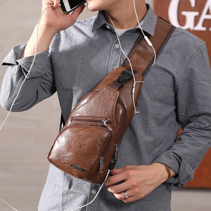 Waterproof casual one-shoulder messenger bag