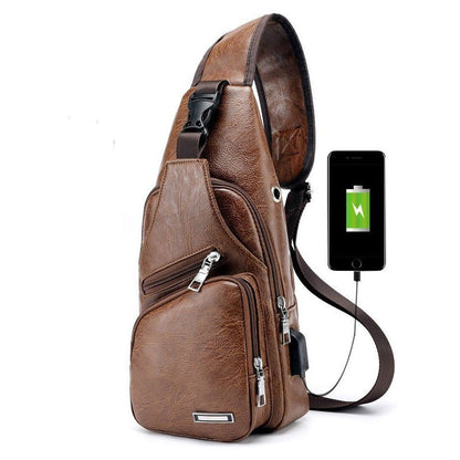 Waterproof casual one-shoulder messenger bag