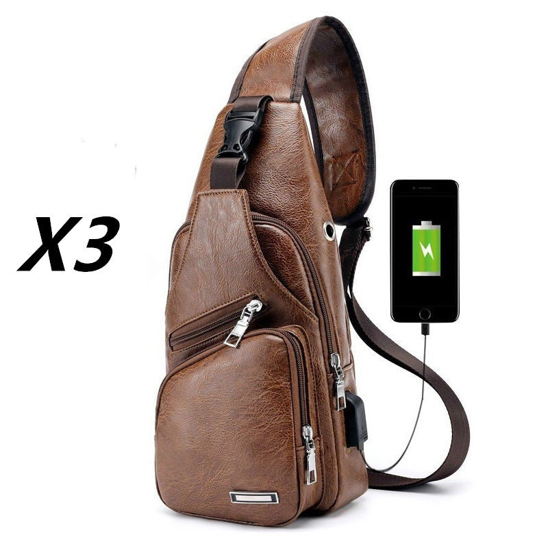 Waterproof casual one-shoulder messenger bag