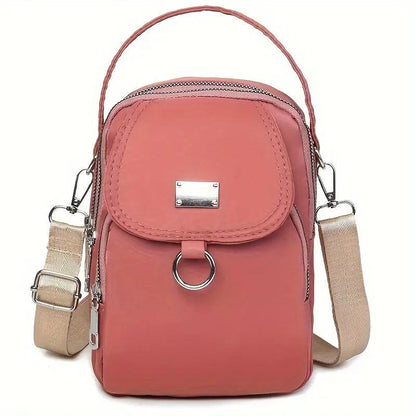 Waterproof Women Crossbody Bag Elegant Oxford Messenger Bags Simple For Work