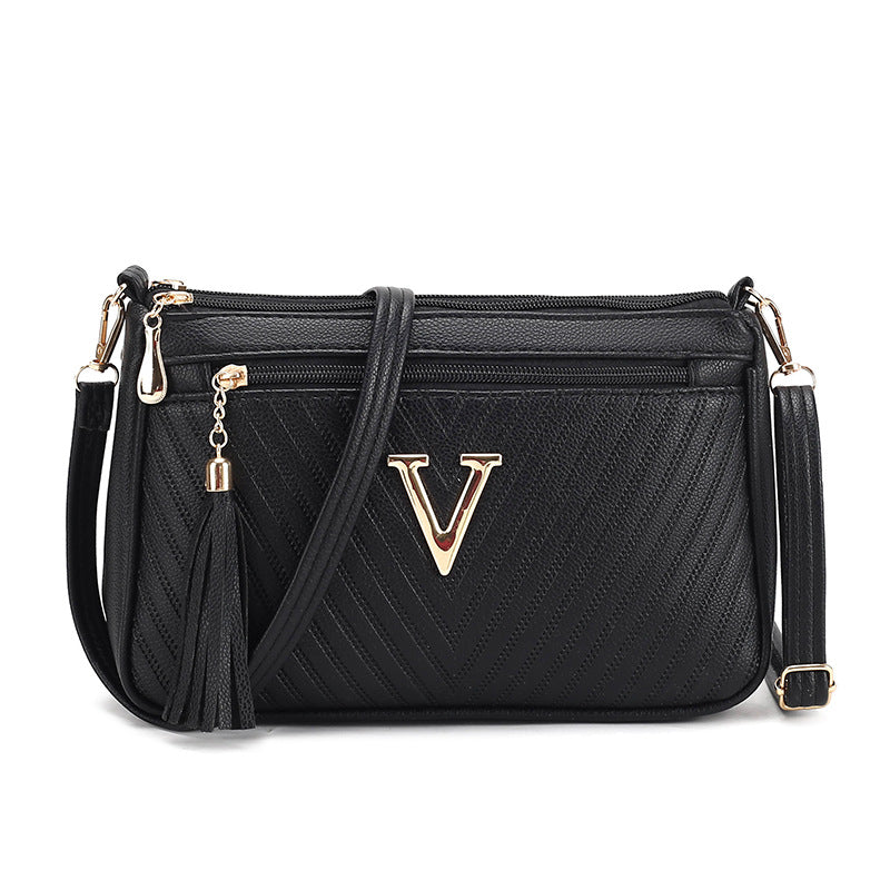 Fashion Trendy One-shoulder Women's Crossbody Middle Bag