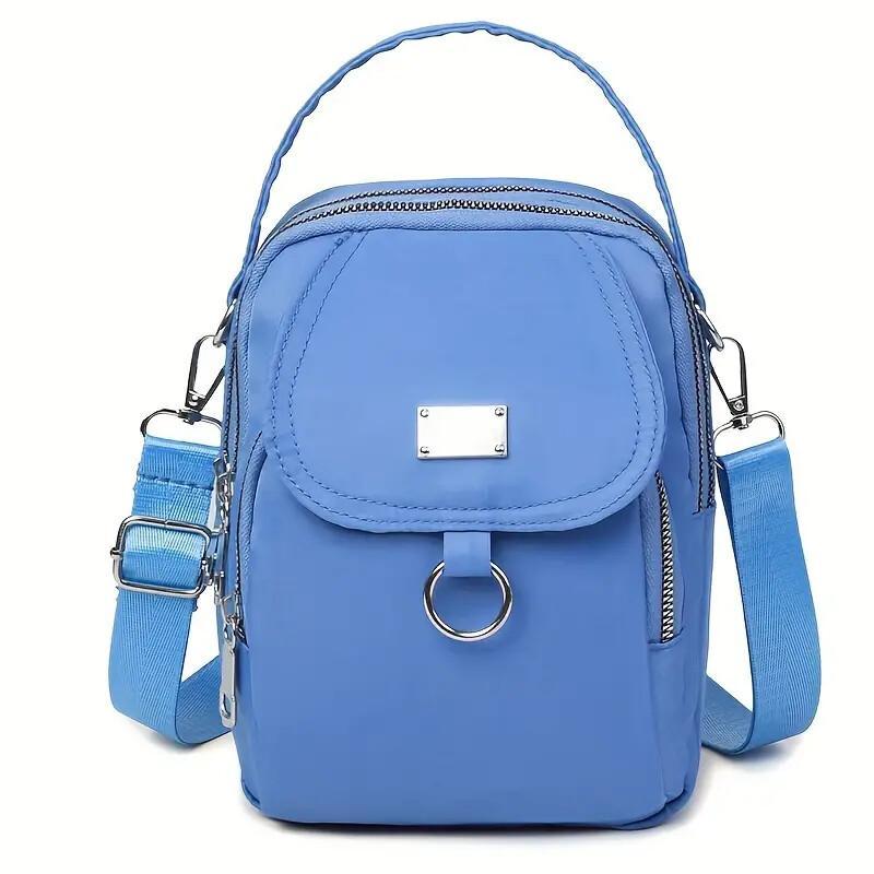 Waterproof Women Crossbody Bag Elegant Oxford Messenger Bags Simple For Work