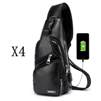 Waterproof casual one-shoulder messenger bag